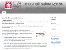 Tablet Screenshot of home.uvawise.edu