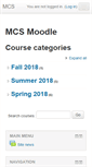 Mobile Screenshot of moodle.mcs.uvawise.edu